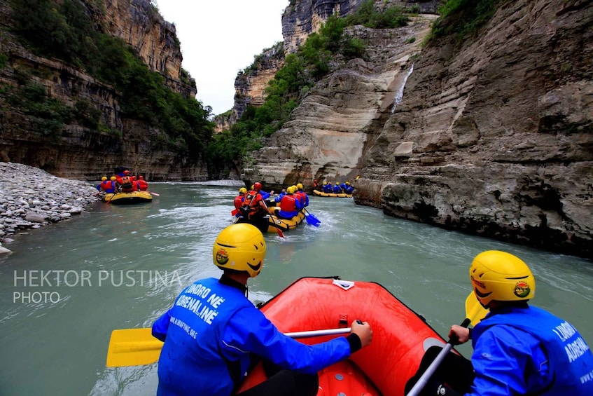 Picture 4 for Activity From Berat, Albania: Osumi Canyons Rafting Trip with Lunch