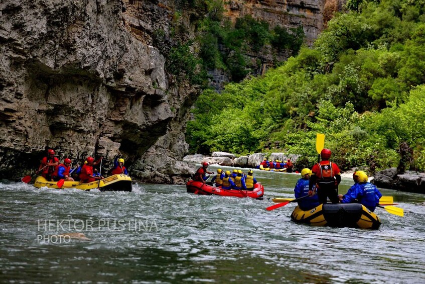 Picture 9 for Activity Albania: Rafting in Osumi Canyons & Lunch ,Transfer