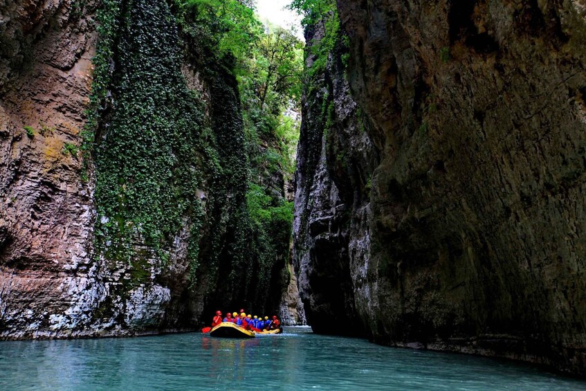 Picture 2 for Activity Albania: Rafting in Osumi Canyons & Lunch ,Transfer