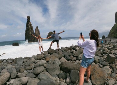 Porto Moniz Private tur til naturlige bassenger og fossefall