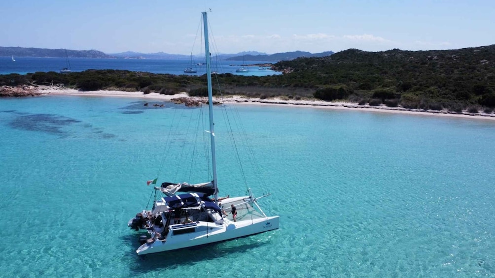 Picture 1 for Activity From Santa Teresa Gallura: La Maddalena Catamaran Tour