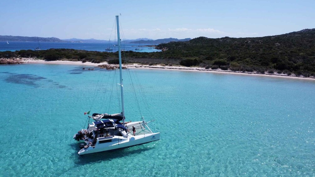 Picture 1 for Activity From Santa Teresa Gallura: La Maddalena Catamaran Tour