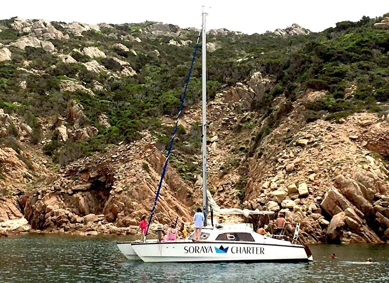 Picture 8 for Activity From Santa Teresa Gallura: La Maddalena Catamaran Tour