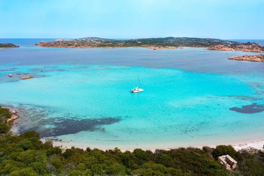 Picture 6 for Activity From Santa Teresa Gallura: La Maddalena Catamaran Tour