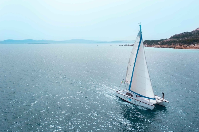 Picture 3 for Activity From Santa Teresa Gallura: La Maddalena Catamaran Tour