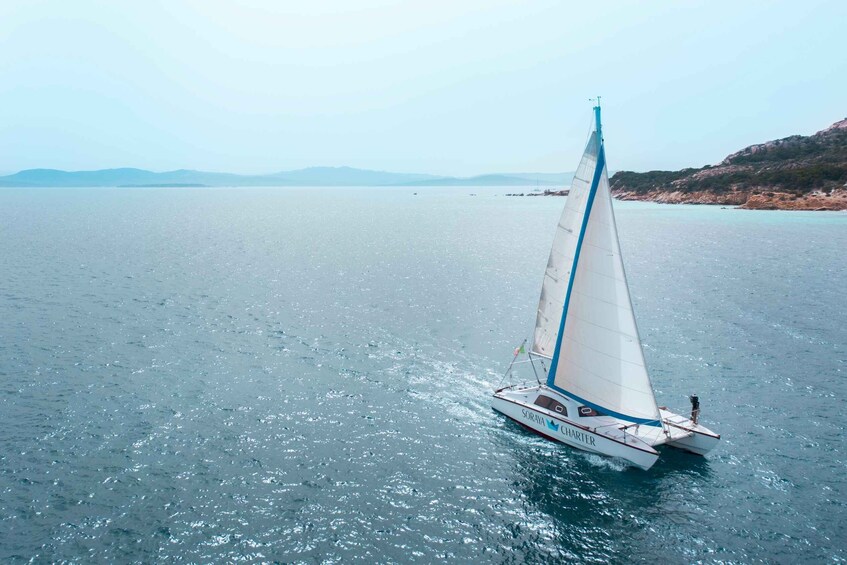 Picture 3 for Activity From Santa Teresa Gallura: La Maddalena Catamaran Tour