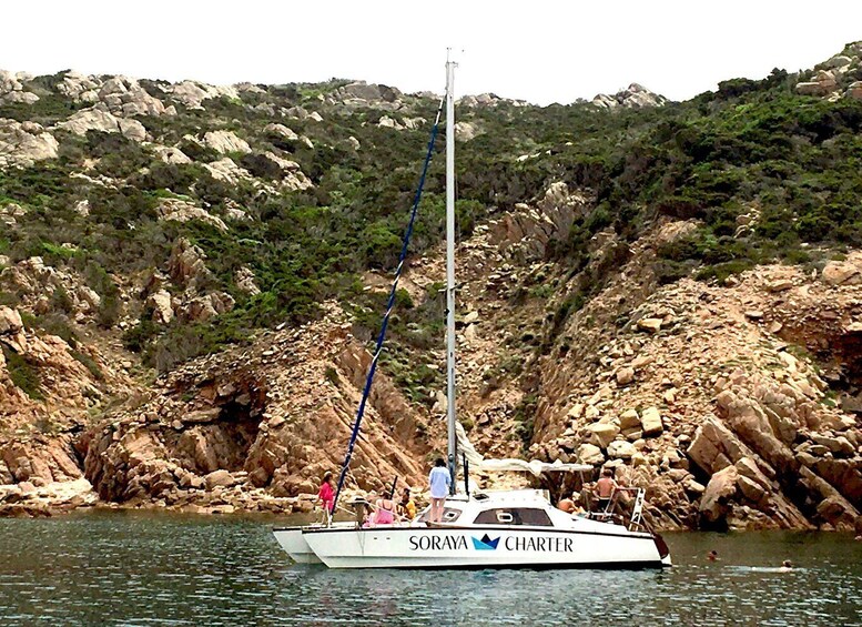 Picture 8 for Activity From Santa Teresa Gallura: La Maddalena Catamaran Tour