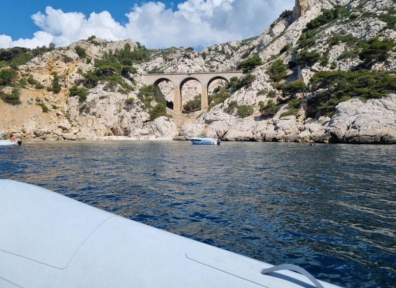 Picture 8 for Activity From Marseille: Frioul Islands Boat Tour with Swim Stop