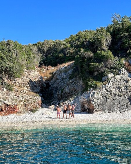 Picture 7 for Activity From Vlore: Haxhi Ali Cave & Karaburun Speedboat Tour