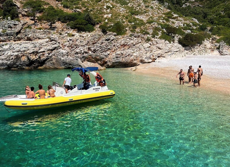 Picture 1 for Activity From Vlore: Haxhi Ali Cave & Karaburun Speedboat Tour