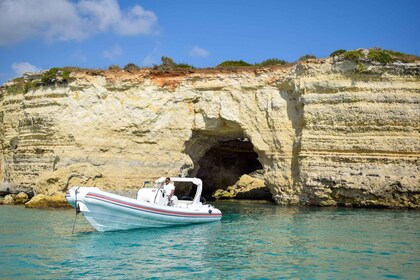Otranto: 3h tours in rubber boat to visit the north coast