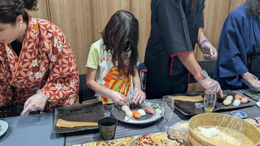 Picture 11 for Activity Nara: Cooking class, learning how to make authentic sushi