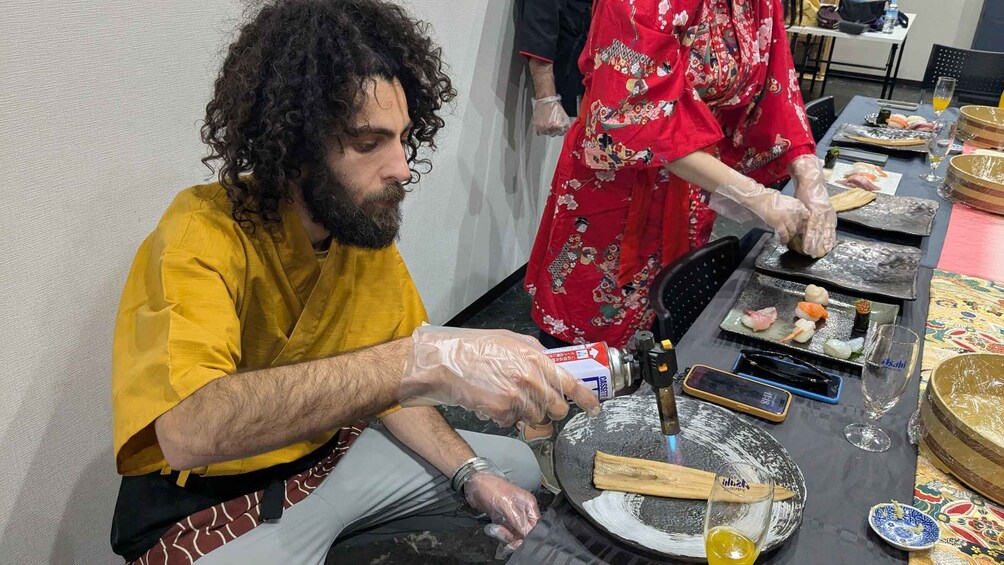 Picture 8 for Activity Nara: Cooking class, learning how to make authentic sushi