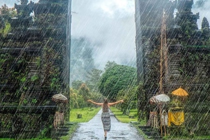 Bedugul Tour Bali Handara Gate with Banyumala Waterfall