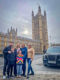 Tour privado de 4 horas por Londres en un taxi negro panorámico