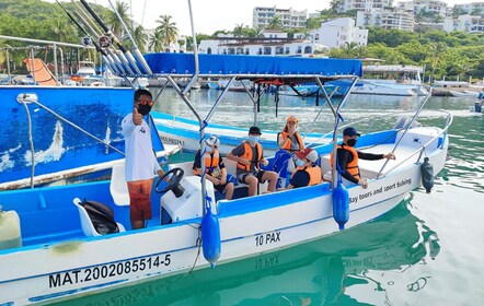 From Huatulco: Huatulco Bays Private Tour