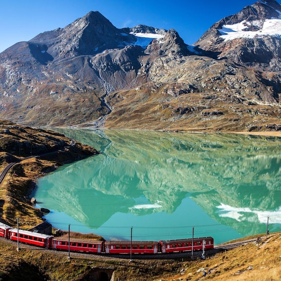 From Milan: Scenic Alps Day Trip with Bernina Train Ride