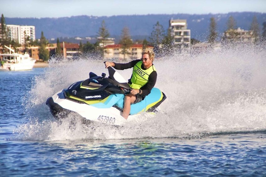 Picture 2 for Activity Gold Coast: LEARN TO RIDE A JETSKI - 15 Minute Jetski ride