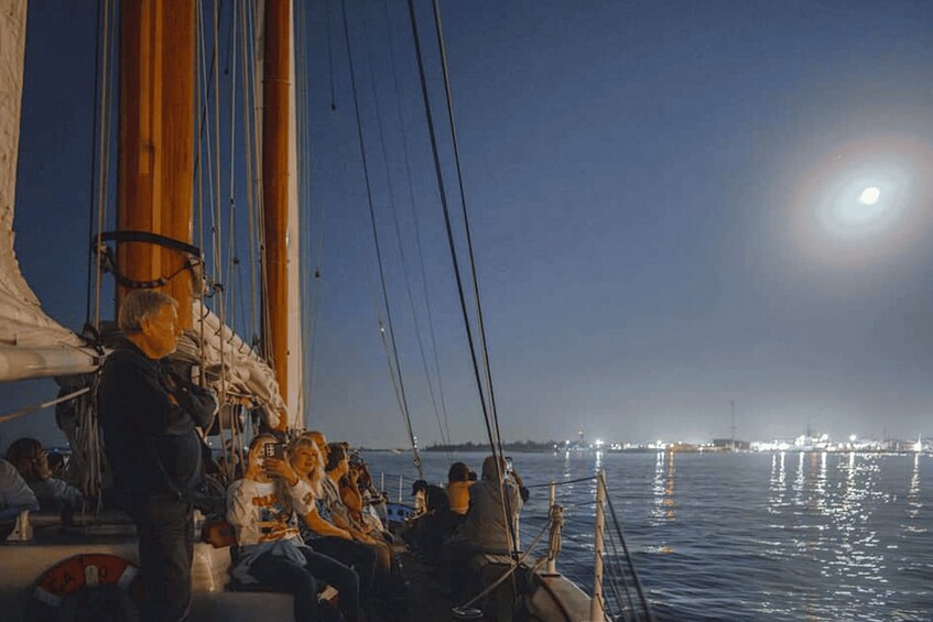 Picture 4 for Activity Key West: Schooner Full Moon Night Sail with Drinks