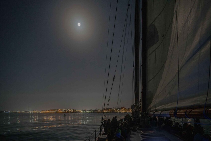 Picture 3 for Activity Key West: Schooner Full Moon Night Sail with Drinks