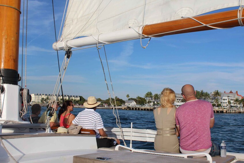 Picture 3 for Activity Key West: Schooner Full Moon Night Sail with Snacks & Drinks