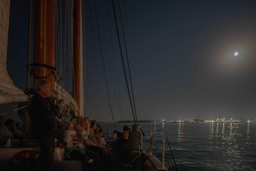 Picture 1 for Activity Key West: Schooner Full Moon Night Sail with Drinks