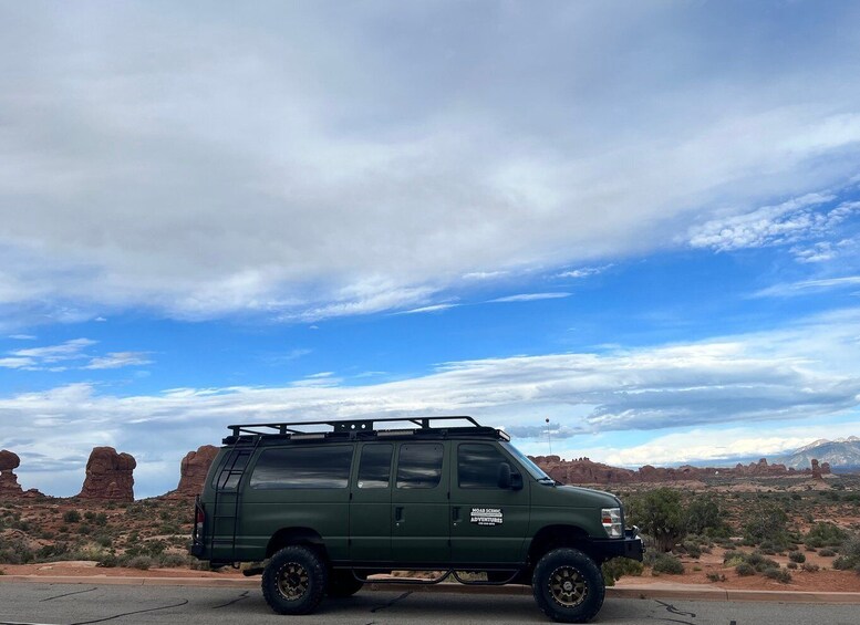 Picture 8 for Activity Arches National Park: Sunset Pavement Van Tour