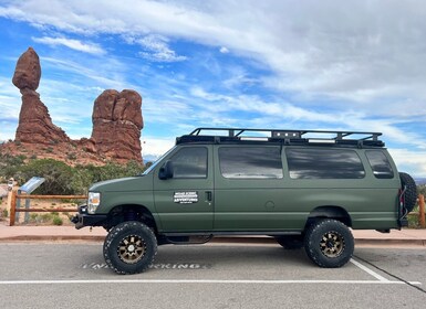 Parc national des Arches : Van du coucher du soleil excursion