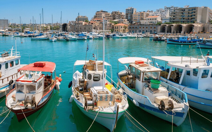 Heraklion City, Walking tour, Old Market & Knossos Palace