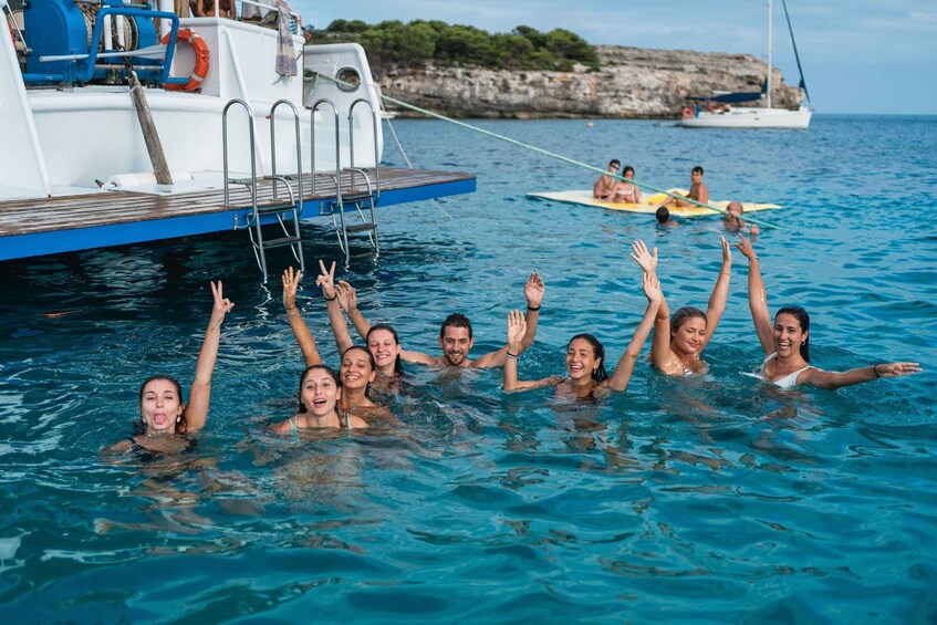 Picture 2 for Activity Menorca: Half Day Beach Exploration Boat Trip