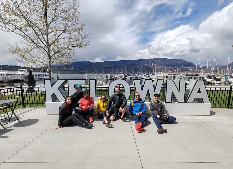 Picture 3 for Activity Kelowna: E-Bike Ride and Axe Throwing Adventure