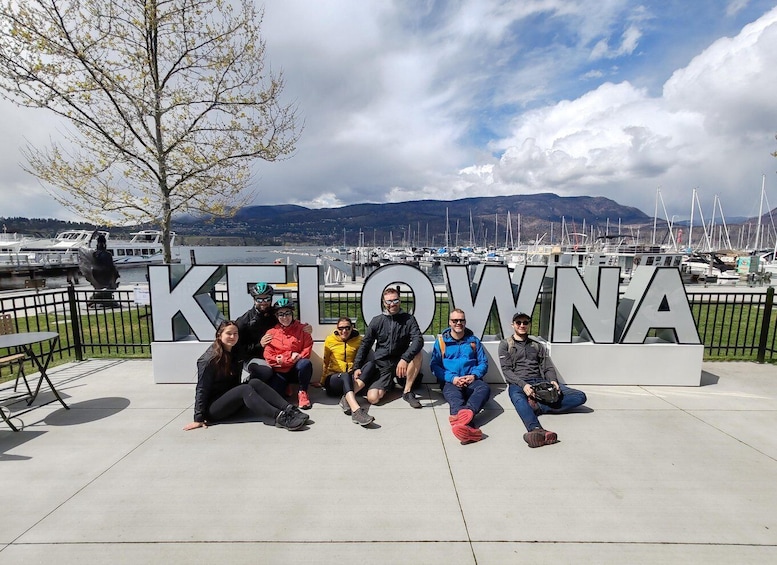 Picture 3 for Activity Kelowna: E-Bike Ride and Axe Throwing Adventure