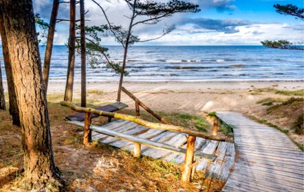 From Riga, Jurmala, Kemeri N Park, Kuldiga, Beach & Picnic