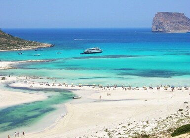 Rethymno: Gramvousa og Balos-lagunen Dagstur med båtbillett