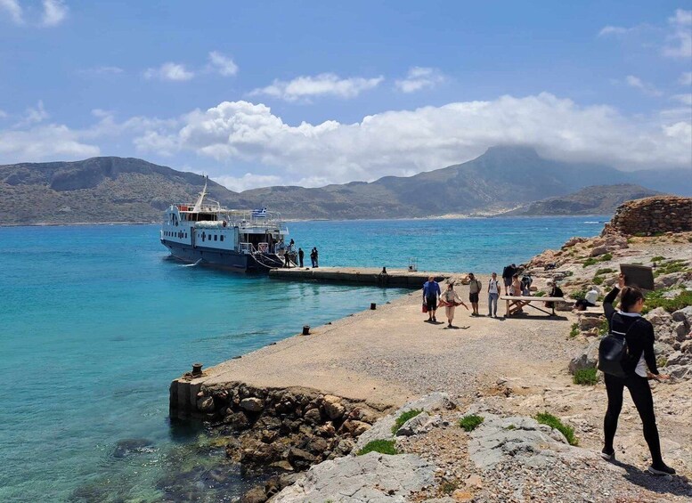 Picture 12 for Activity Rethymno: Gramvousa & Balos Lagoon Day Trip with Boat Ticket