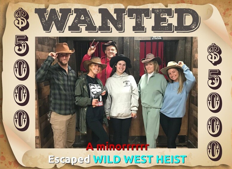 Picture 4 for Activity Northfield: Wild West Bank Heist Escape Room Experience