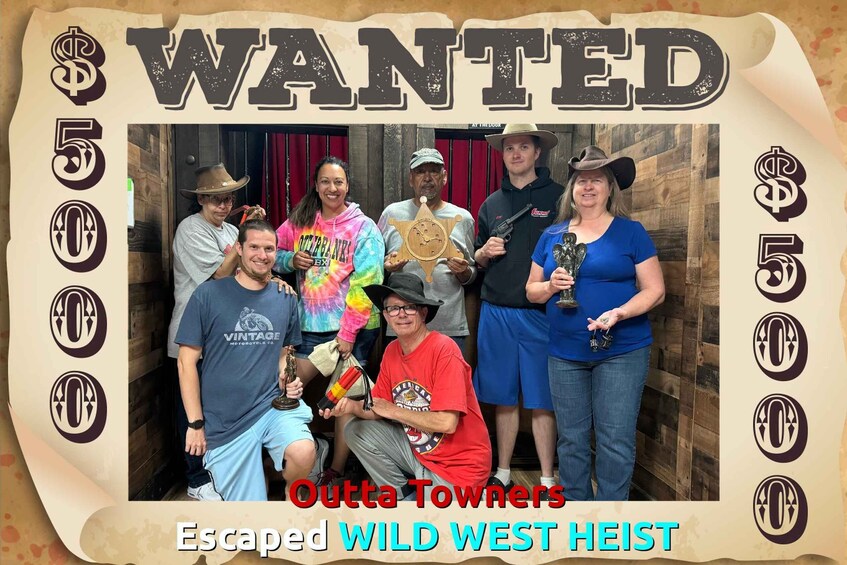 Picture 3 for Activity Northfield: Wild West Bank Heist Escape Room Experience