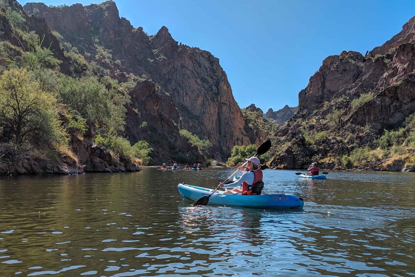 Picture 1 for Activity Phoenix/Mesa: Guided Kayaking Trip on Saguaro Lake