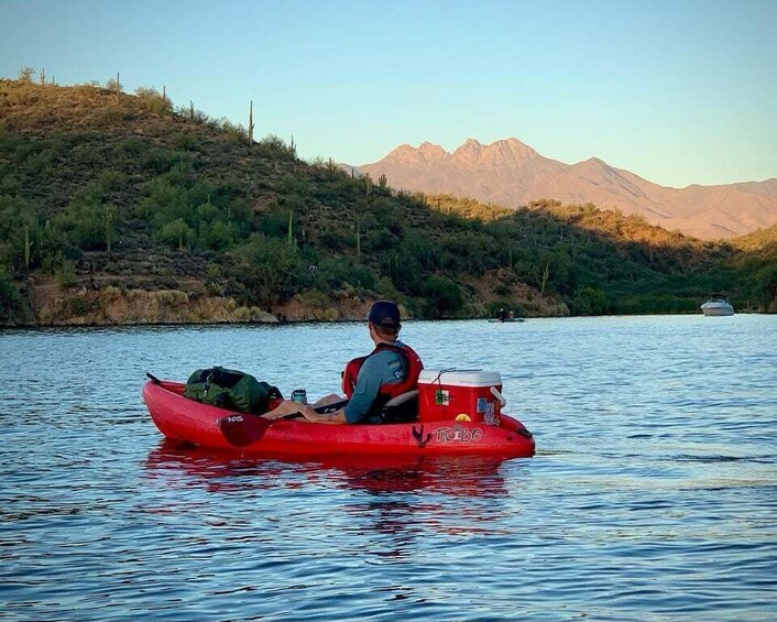 Picture 6 for Activity Phoenix/Mesa: Guided Kayaking Trip on Saguaro Lake