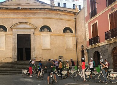 Cagliari: Visita guiada del casco antiguo en bicicleta eléctrica