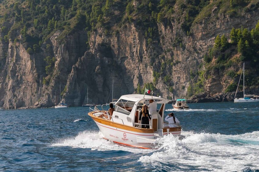 Picture 16 for Activity Positano: Amalfi Coast & Emerald Grotto Private Boat Tour