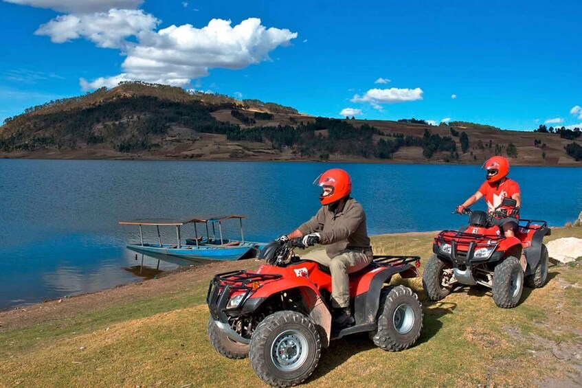 From Cusco || Tour to Huaypo Lagoon and salt mines of Maras