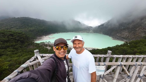Bandung : White Crater, Tea Plantation Tour Guide Bandung