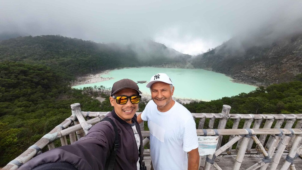 Bandung : White Crater, Tea Plantation Tour Guide Bandung