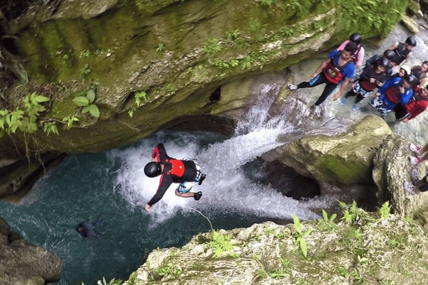 Picture 2 for Activity Kawasan Canyoneering, Lunch, Moalboal Beach, Tumalog Falls