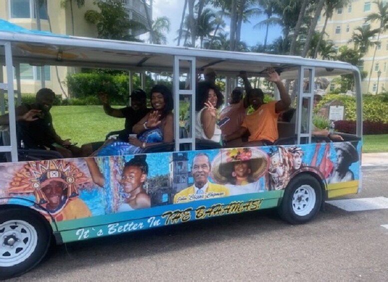 Picture 1 for Activity Nassau: Bahamas Culture Tour with Electric Trolley and Water