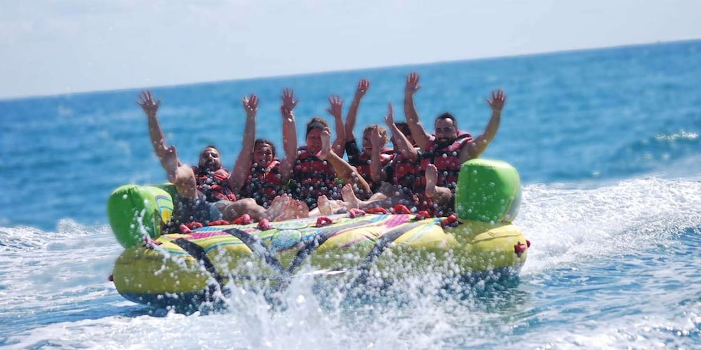 Picture 4 for Activity Torrevieja: Speedboat-Powered Inflatable Crazy Sofa Ride