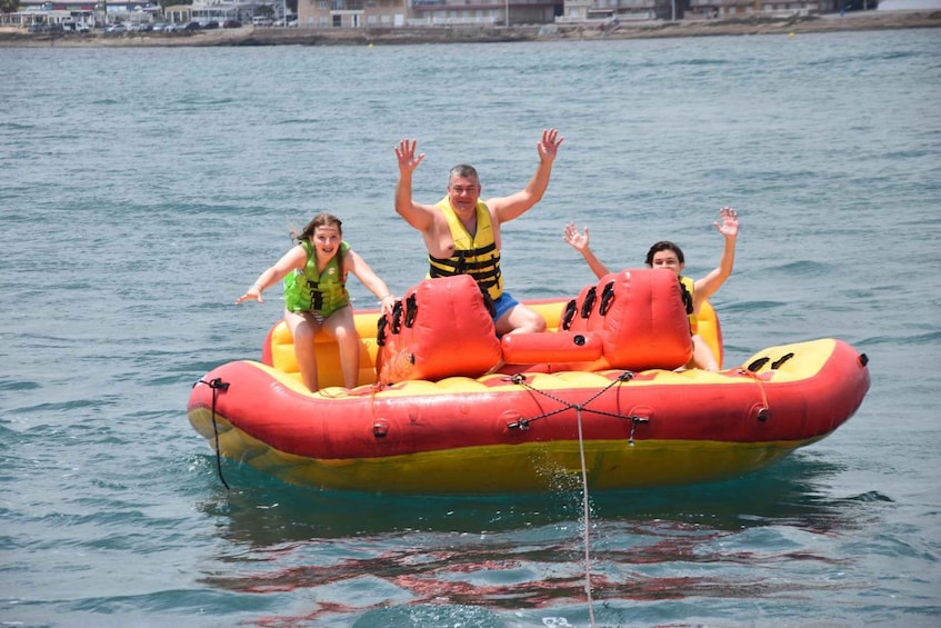 Picture 8 for Activity Torrevieja: Speedboat-Powered Inflatable Crazy Sofa Ride