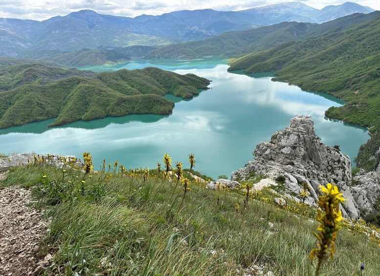 From Durres/Golem: Bovilla lake view with hiking - Day trip