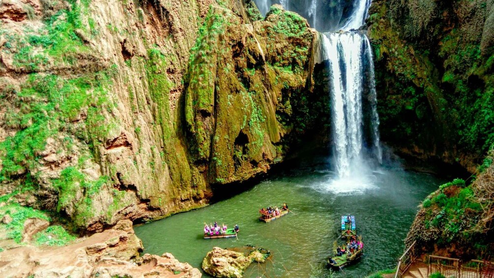 Picture 1 for Activity From Marrakech: Ouzoud Waterfalls Guided and Boat Ride